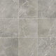 12x12 Platinum  Natural Marble-Look Matte Smooth Porcelain Tile Dove Gray