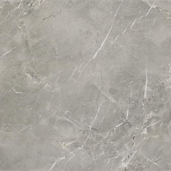 12x12 Platinum  Natural Marble-Look Matte Smooth Porcelain Tile Dove Gray