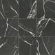 12x12 Platinum  Natural Marble-Look Matte Smooth Porcelain Tile Black White