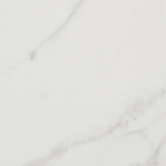 12x12 Platinum  Natural Marble-Look Matte Smooth Porcelain Tile White Gray