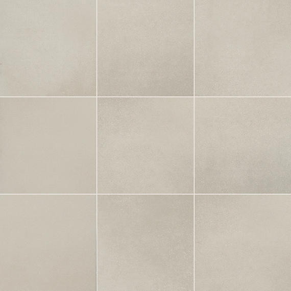 12x12 Volume 1.0  Natural Concrete-Look Matte Smooth Porcelain Tile Warm Charcoal