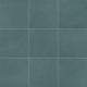 12x12 Volume 1.0  Stepwise Concrete-Look Matte Smooth Porcelain Tile Teal Blue