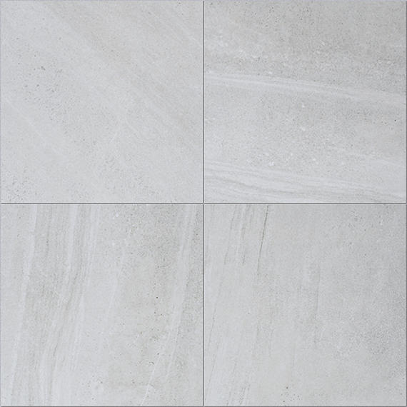 12x12 Choice  Natural Concrete-Look Matte Smooth Ceramic Tile Soft Gray