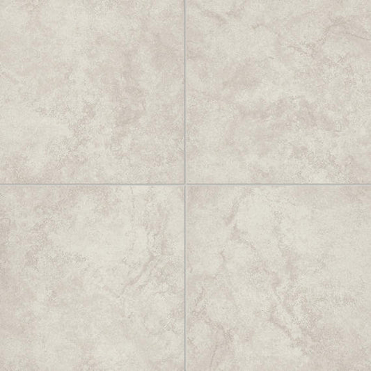 12x12 Choice  Natural Concrete-Look Matte Smooth Ceramic Tile Ivory