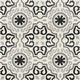 12x12 Memoir Petal Floral Scroll Vine  Patterned Encaustic-Look Matte Smooth Ceramic Tile Vintage Gray