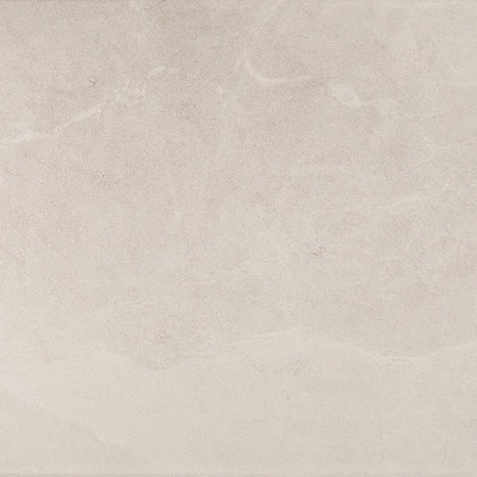 18x18 Advantage  Natural Stone-Look Matte Smooth Ceramic Tile Soft Gray