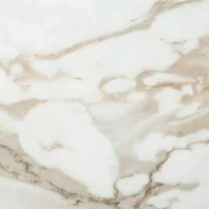 24x24 Platinum  Natural Marble-Look Matte Smooth Porcelain Tile White Gold
