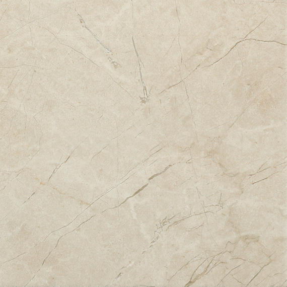 24x24 Platinum  Natural Marble-Look Matte Smooth Porcelain Tile Almond