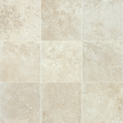 12x12 Uniche  Natural Stone-Look Matte Smooth Porcelain Tile Light Beige