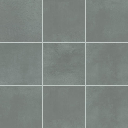 12x12 Color Story Floor   Concrete-Look Matte Smooth Porcelain Tile Gray Mist