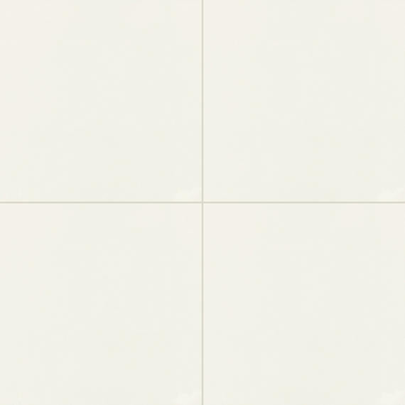 12x12 Pure  Natural Solid-Color Polished Smooth Porcelain Tile Cream White