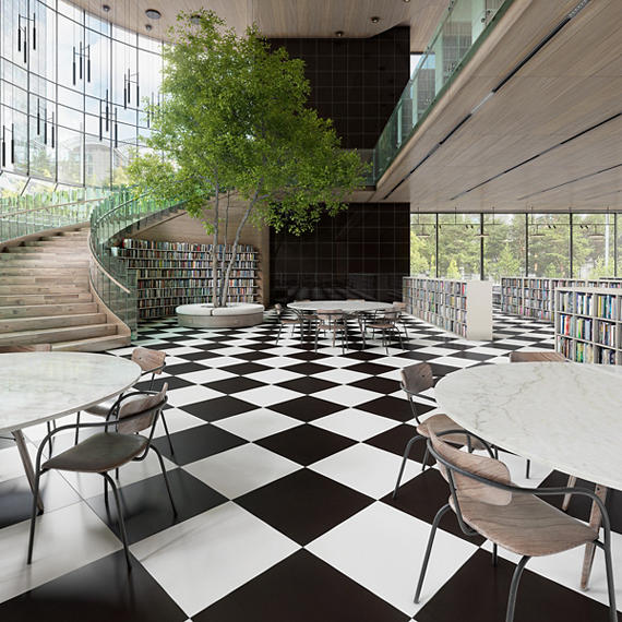 12x12 Pure  Natural Solid-Color Polished Smooth Porcelain Tile Cream White