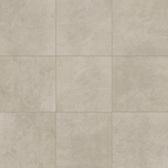 18x18 Choice  Natural Concrete-Look Matte Smooth Ceramic Tile Dark Beige