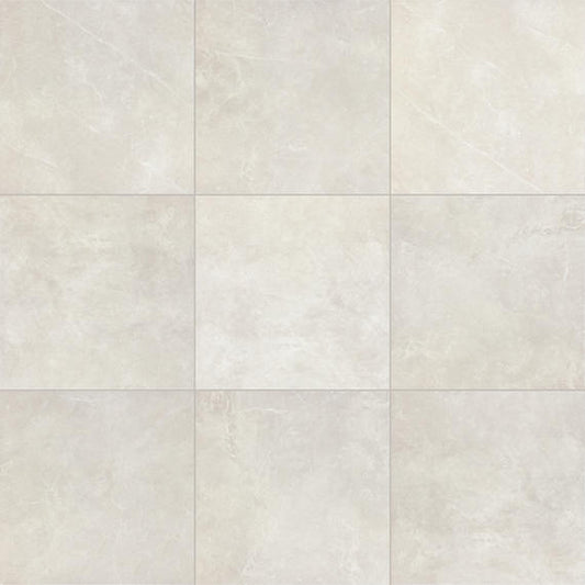 Brown Gray - 18x18 Prime Natural Stone-Look Matte Smooth Ceramic Tile