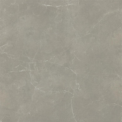 18x18 Prime  Natural Stone-Look Matte Smooth Ceramic Tile Dark Gray