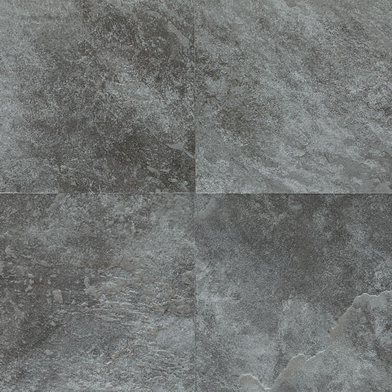 18x18 Continental Slate  Natural Stone-Look Matte Textured Porcelain Tile Gray