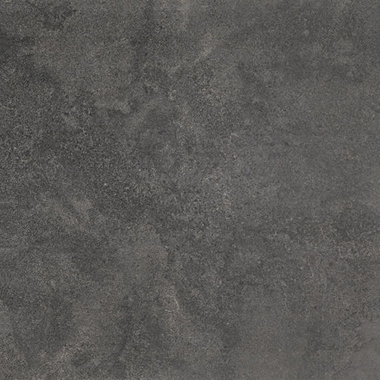 24x24 Haddonstone  Stepwise Stone-Look Matte Smooth Porcelain Tile Velvet Black