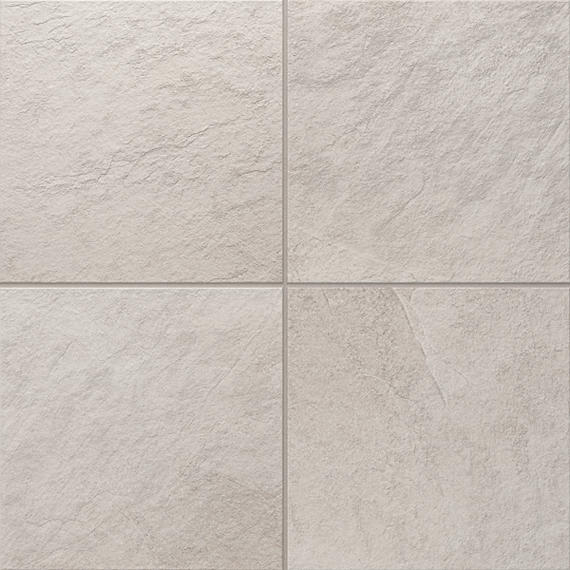 24x24 Constant  Natural Stone-Look Matte Gritty Porcelain Tile Light Beige