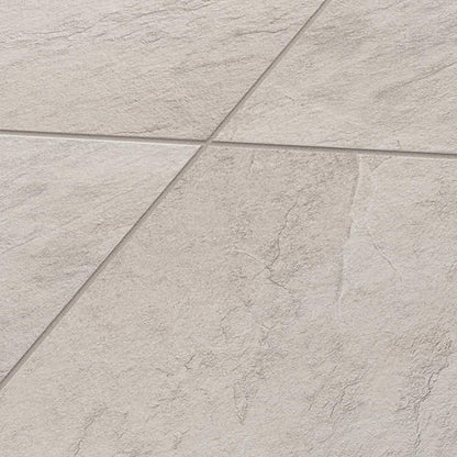 24x24 Constant  Natural Stone-Look Matte Gritty Porcelain Tile Light Beige