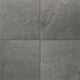 24x24 Constant  Natural Stone-Look Matte Gritty Porcelain Tile Soft Gray