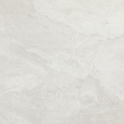 24x24 Artsy Light Veining  Natural Marble-Look Matte Smooth Porcelain Tile Light Taupe