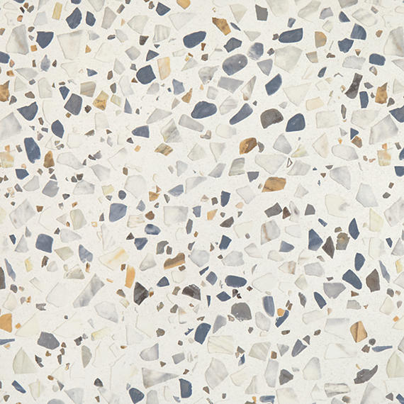 24x24 Curation Fragment Shard  Natural Mixed-Material Look Matte Smooth Porcelain Tile Light White