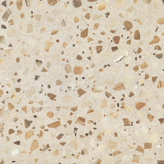 24x24 Curation Fragment Shard  Natural Mixed-Material Look Matte Smooth Porcelain Tile Warm Beige