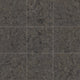 24x24 Forgehaus Linear  Natural Stone-Look Matte Smooth Porcelain Tile Dark Charcoal