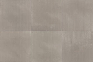 24x24 Illusionist Natural Concrete-Look Matte Smooth Porcelain Tile