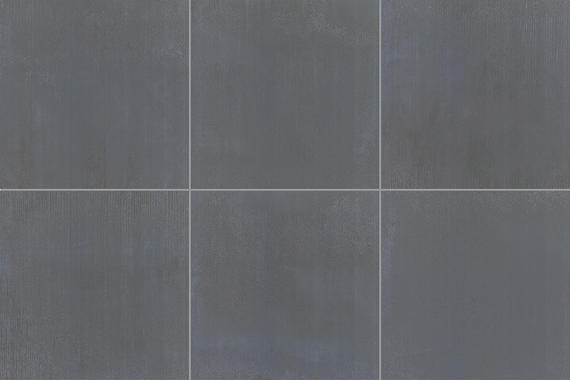24x24 Illusionist  Natural Concrete-Look Matte Smooth Porcelain Tile Slate Gray
