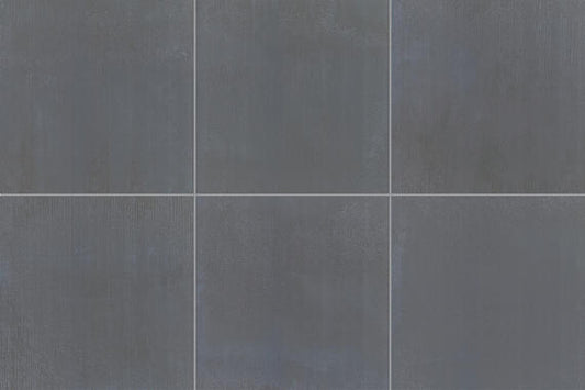 24x24 Illusionist  Natural Concrete-Look Matte Smooth Porcelain Tile Slate Gray