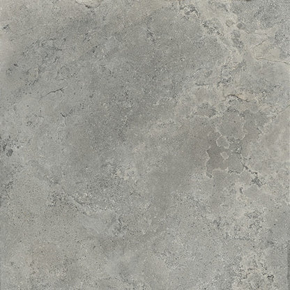24x24 Uniche  Natural Stone-Look Matte Smooth Porcelain Tile Slate Gray