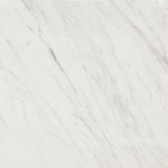24x24 Artsy Light Veining  Natural Marble-Look Polished Smooth Porcelain Tile Gray White