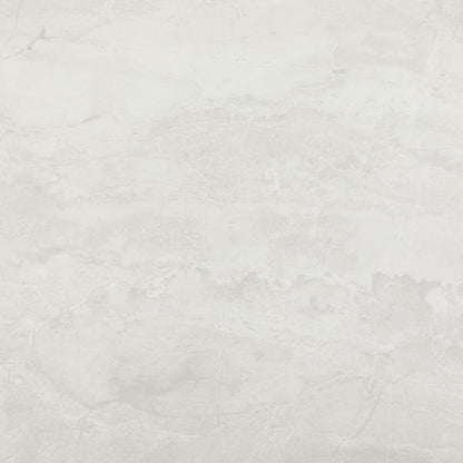 24x24 Artsy Light Veining  Natural Marble-Look Polished Smooth Porcelain Tile Light Taupe