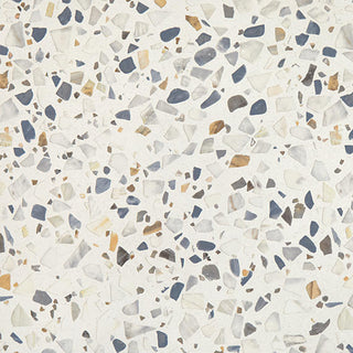 24x24 Curation Fragment Shard Natural Mixed-Material Look Polished Smooth Porcelain Tile