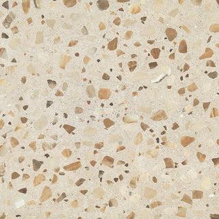 24x24 Curation Fragment Shard Natural Mixed-Material Look Polished Smooth Porcelain Tile
