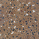 24x24 Curation Fragment Shard  Natural Mixed-Material Look Polished Smooth Porcelain Tile Warm Brown