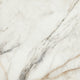 24x24 Savoir Medium Veining  Mosaic Marble-Look Polished Smooth Porcelain Tile Off White