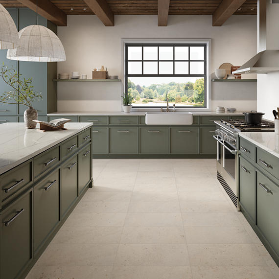 24x24 Sand And Stone  Natural Stone-Look Matte Smooth Porcelain Tile Beige Gray