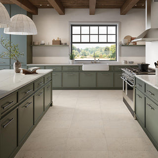 Beige Gray - 24x24 Sand And Stone Natural Stone-Look Matte Smooth Porcelain Tile
