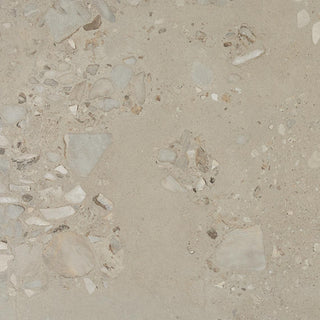 24x24 Sand And Stone Fragment Shard Natural Stone-Look Matte Smooth Porcelain Tile