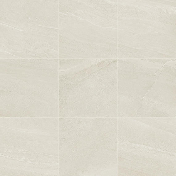 24x24 Calgary  Stepwise Stone-Look Matte Gritty Porcelain Tile Light Beige