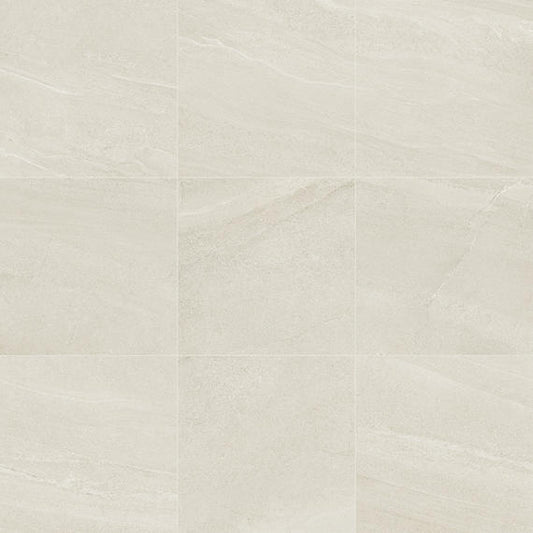 24x24 Calgary Stepwise Stone-Look Matte Gritty Porcelain Tile