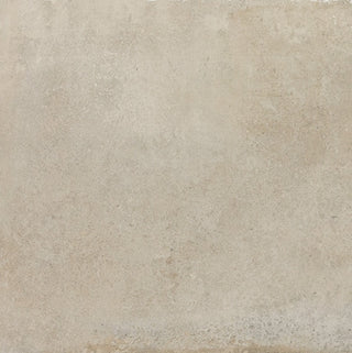 Soft Beige - 24x24 Rekindle Stepwise Concrete-Look Matte Smooth Porcelain Tile