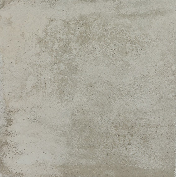 24x24 Rekindle  Stepwise Concrete-Look Matte Smooth Porcelain Tile Light Gray