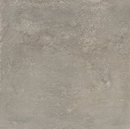 24x24 Rekindle  Stepwise Concrete-Look Matte Smooth Porcelain Tile Stone Gray