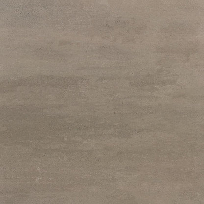 24x24 Theoretical Evolved  Stepwise Concrete-Look Matte Smooth Porcelain Tile Brown