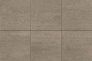 24x24 Theoretical Evolved Stepwise Concrete-Look Matte Smooth Porcelain Tile