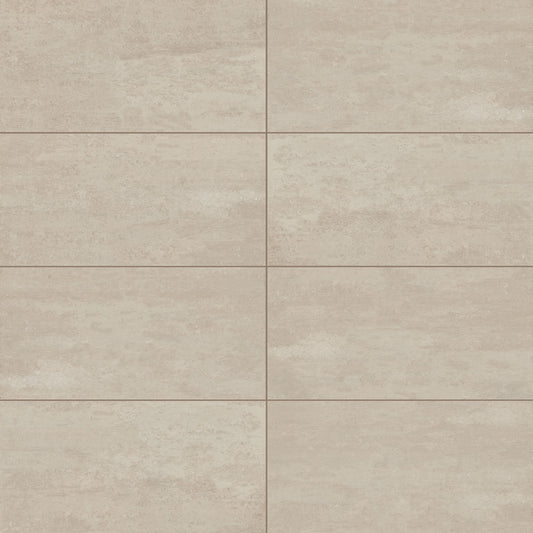 24x24 Theoretical Evolved Stepwise Concrete-Look Matte Smooth Porcelain Tile