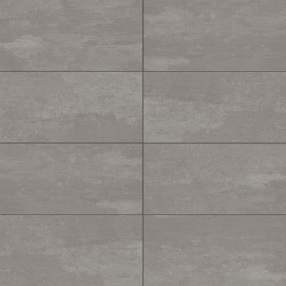24x24 Theoretical Evolved Stepwise Concrete-Look Matte Smooth Porcelain Tile